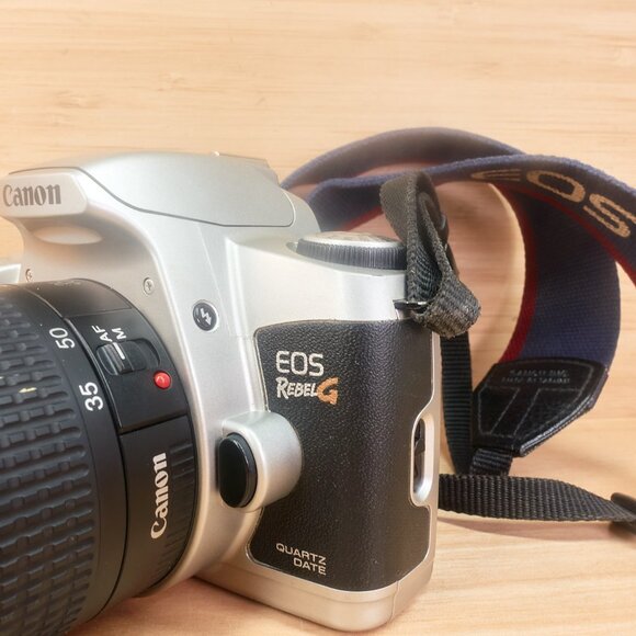 Canon EOS Rebel G Film SLR Camera , with Canon 35-80mm Lens, Made in Taiwan - Picture 4 of 9